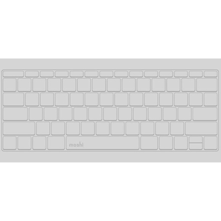 Moshi ClearGuard MB - Surcouche clavier MacBook 12 / MacBook Pro 13 sans Touch Bar (US layout)