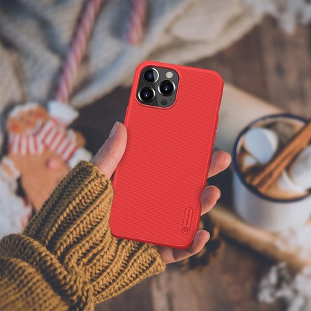 Nillkin Super Frosted Shield Pro - Apple iPhone 13 Pro Max Tasche (Rot)