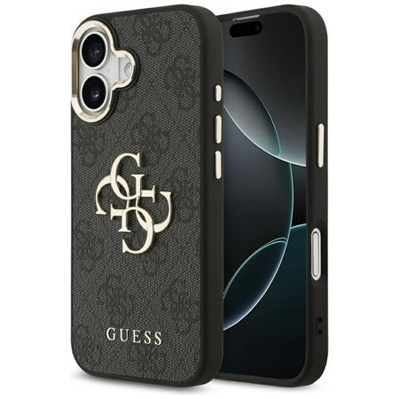 Guess 4G Big 4G Classic Logo - Case iPhone 17 (Black / Gold)