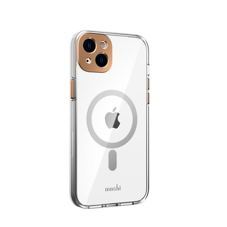 Moshi iGlaze MagSafe - pouzdro pro iPhone 14 Plus (Sunset Gold)