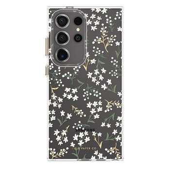 Rifle Paper Clear - pouzdro pro Samsung Galaxy S24 Ultra (Petite Fleurs)