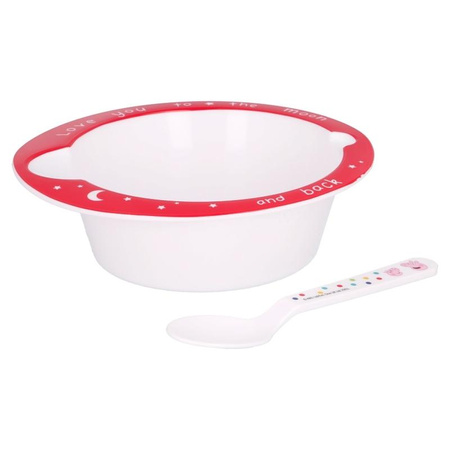 Peppa Pig - Set de vaisselle micro-ondable (bol + cuillère) Peppa Pig