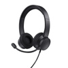 Trust Ayda - Headset mit Mikrofon USB-A/USB-C & ENC (Schwarz)