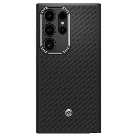 Spigen Enzo Aramid - Samsung Galaxy S24 Ultra Gehäuse (Schwarz)