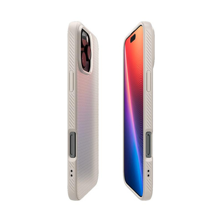 Spigen Liquid Air - tok iPhone 16 Pro Max készülékhez (természetes titán)