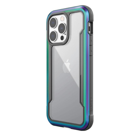 X-Doria Raptic Shield Pro - iPhone 13 Pro tok (antibakteriális) (Irizáló)