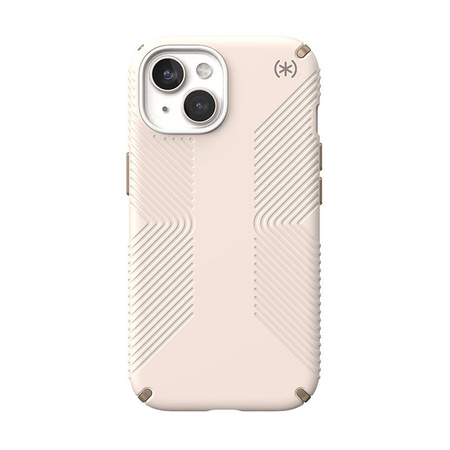 Speck Presidio2 Grip - Case iPhone 16e / iPhone 15 / iPhone 14 / iPhone 13 (Bleached Bone / Heirloom Gold / Hazel Brown)