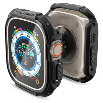 Spigen Tough Armor - Étui pour Apple Watch Ultra 49 mm (noir)