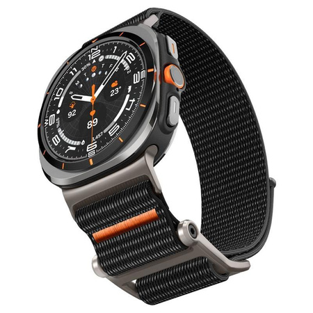Spigen DuraPro Flex - szíj Samsung Galaxy Watch Ultra 47 mm-es órához (fekete)