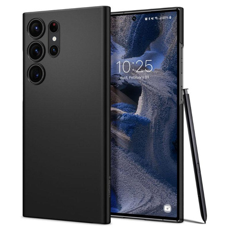 Spigen Airskin - tok Samsung Galaxy S23 Ultra (fekete)
