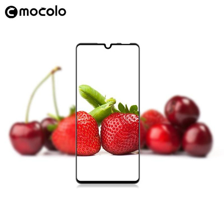 Mocolo 3D 9H Full Glue - Teljes képernyővédő üveg Huawei P30 Lite készülékhez (Fekete)