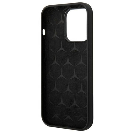 Mercedes Silicone Line - iPhone 14 Pro Max Case (black)