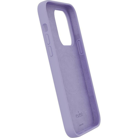 PURO ICON MAG - Pouzdro MagSafe pro iPhone 14 Pro (Tech Lavender)