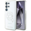 Karl Lagerfeld Strasssteine Karl Head Logo - Samsung Galaxy S25 Ultra Case (Transparent)