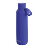 Quokka Solid s páskem - 630 ml termo láhev z nerezové oceli s páskem (Dusk Blue)