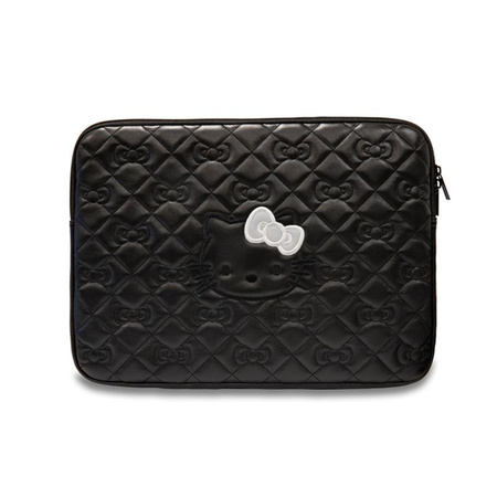 Hello Kitty Zip PU Quilted Bows Sleeve - 13" / 14" Notebook Case (black)