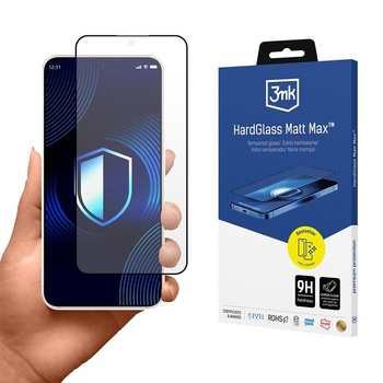 3mk HardGlass Matt Max - Verre trempé mat pour Samsung Galaxy S25 Edge