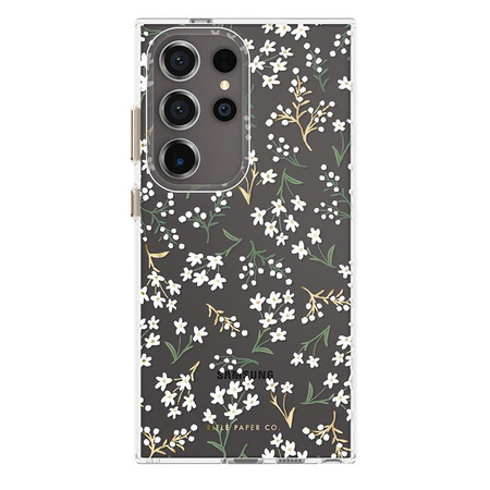 Rifle Paper Clear - Etui für Samsung Galaxy S24 Ultra (Petite Fleurs)