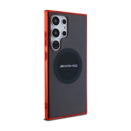 AMG Transparent Bicolor MagSafe - pouzdro pro Samsung Galaxy S24 Ultra (černé)