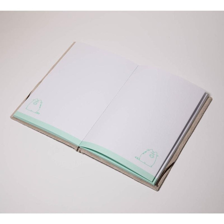 Pusheen - A5 plush notepad from Foodie collection