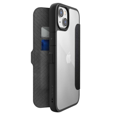 X-Doria Raptic Urban Folio - iPhone 14 Plus Flip-Tasche (Schwarz)