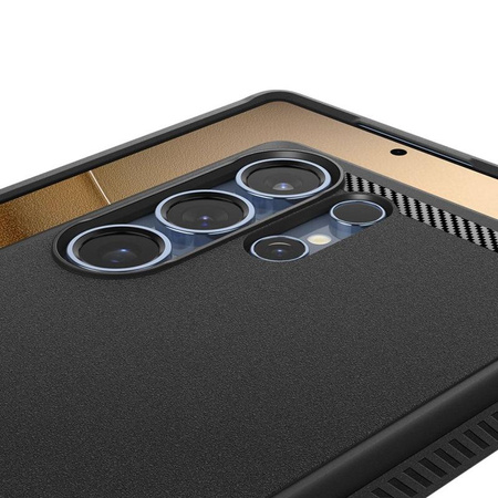 Spigen Rugged Armor MagSafe - étui pour Samsung Galaxy S25 Ultra (Noir mat)