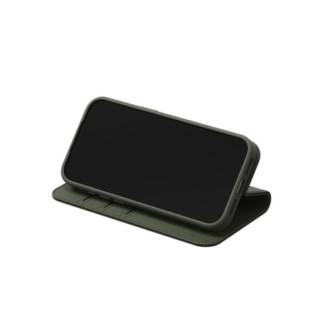 ETUI Z KLAPKĄ DO IPHONE 17 PRO MAX do MAGSAFE MOSHI SKÓRZANE MAGNETYCZNE