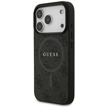 ETUI DO IPHONE 17 PRO do MAGSAFE GUESS CZARNE MAGNETYCZNE ELEGANCKIE CASE
