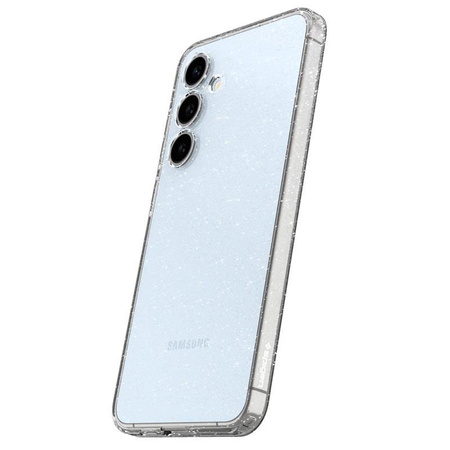 Spigen Liquid Crystal Glitter - tok Samsung Galaxy S24 FE készülékhez (átlátszó)