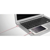 Momax Elite link - USB zu Lightning MFi Anschlusskabel + flexibler Standfuß, 2,4 A, 1 m (Silber)