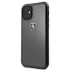 Ferrari Real Carbon Heritage - Coque pour iPhone 11 (noir)