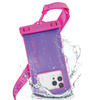 Case-Mate Waterproof Floating Pouch - vodotěsné pouzdro pro smartphony do velikosti 6,7" (Purple Paradise)