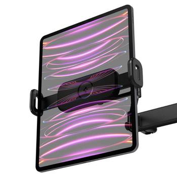 Spigen OneTap UTS45 - Support universel pour smartphone / tablette sur l'appui-tête de la voiture (Noir)