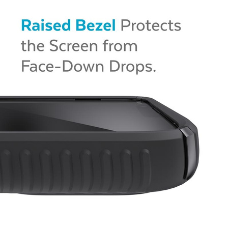 Speck Presidio2 Grip - Rutschfestes Gehäuse für iPhone 13 Pro Max / iPhone 12 Pro Max (Schwarz)