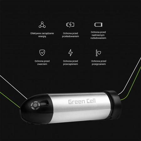 Green Cell - Bateria 12Ah (432Wh) do roweru elektrycznego E-Bike 36V