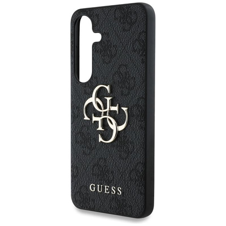 Guess Big 4G Classic Logo - pouzdro pro Samsung Galaxy S25 (černé)
