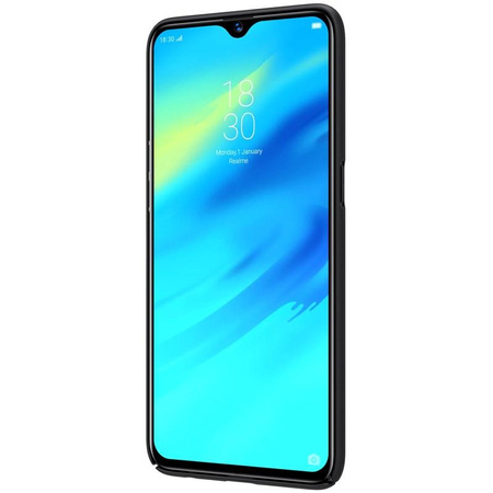 Nillkin Super Frosted Shield - Realme 3 Pro Gehäuse (Realme X Lite) (Schwarz)