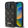 Guess Peony Script MagSafe - iPhone 16 Pro Tasche (schwarz)
