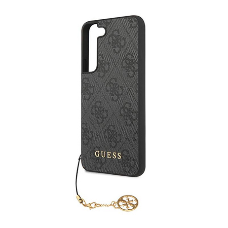 Guess 4G Charms Collection - Etui Samsung Galaxy S23 (szary)