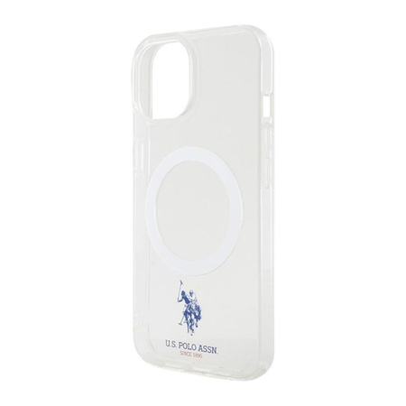 US Polo Assn MagSafe Collection - iPhone 15 Case (transparent)