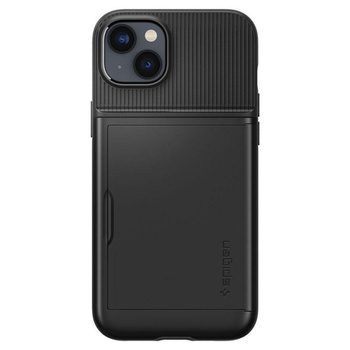 Spigen Slim Armor CS - tok iPhone 15 Plus / iPhone 14 Plus készülékhez (fekete)