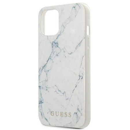Guess Marble - iPhone 13 Case (white)