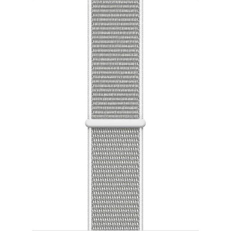 Crong Nylon - Sports Strap for Apple Watch 44/45/46/49 mm (Silver Grey)