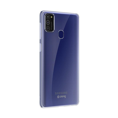 Crong Crystal Slim Hülle - Samsung Galaxy M21 Gehäuse (Transparent)