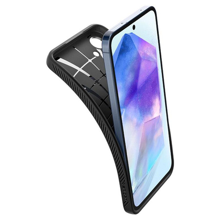 Spigen Liquid Air - Case for Samsung Galaxy A55 5G (Matte Black)