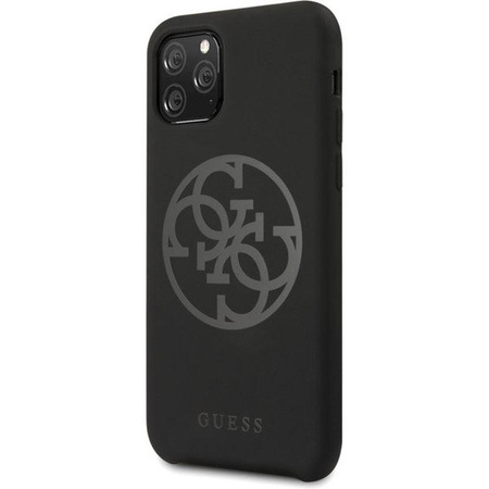 Guess szilikon 4G Tone to Tone - iPhone 11 Pro tok (fekete)