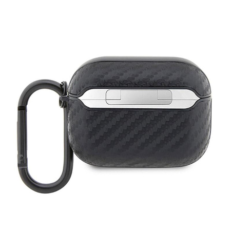 BMW Carbon Double Metal Logo - AirPods Pro Tasche (Schwarz)