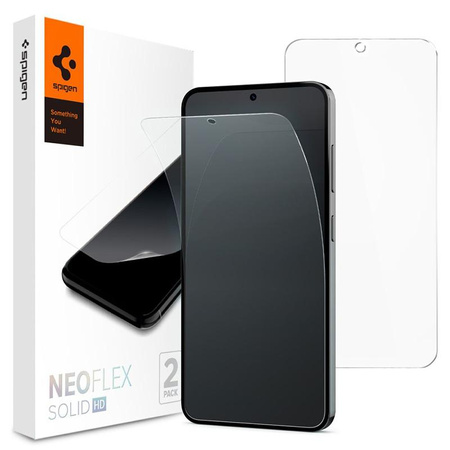 Spigen Neo Flex 2-Pack - Védőfólia 2 db. samsung Galaxy S24+ készülékhez (átlátszó)