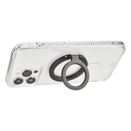 Case-Mate Magnetic Ring Stand - Porte-doigt MagSafe avec fonction de support (noir mat)