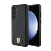 Ferrari Carbon Stitched Bottom - Samsung Galaxy S24 tok (fekete)